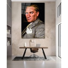 Askerlik Yılları Atatürk Cam Tablo
