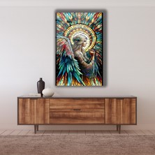 Vitray Melek Cam Tablo