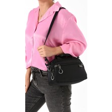 Çanta Trend Unisex Suya Dayanıklı Kumaş Çok Gözlü Çapraz Askılı Okul Seyahat ve Omuz Çantası