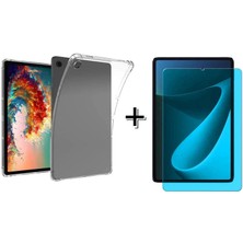 Forzacase Samsung Galaxy Tab A11 8.7 Uyumlu Anti Shock Silikon Kılıf + Nano Ekran Koruma Filmi FC014