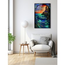 Vitray Kale Cam Tablo