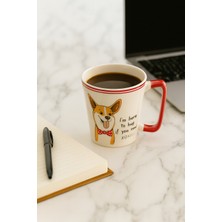 Tohana Pembroke Welsh Corgi Sözlü Kulplu Kupa