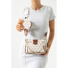 Çanta Trend 2li Çanta Seti El Kol ve Omuz Çantası Cüzdan Detaylı