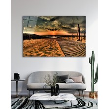 Marsilyan Sahil Yolu Cam Tablo