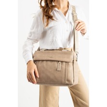 Çanta Trend Mega Polo Kadın Yumuşak Suni Deri El ve Ayarlanabilir Uzun Omuz Askılı Çanta