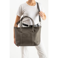 Çanta Trend Mega Polo Suni Deri Çapraz Askılı Omuz Çantası