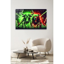 Renk Cümbüşü Cam Tablo