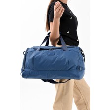 Çanta Trend Ultra Hafif Şik ve Su Geçirmez Büyük Boy Omuz, El Seyahat Çantası Mavi Model: (571-13-9H)