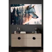 Marsilyan Kurt Tasarım Görsel 4mm Lüks Kırılmaz Temperli Yüksek Çözünürlüklü Cam Tablo