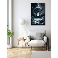 Marsilyan Vitray Kadın Cam Tablo