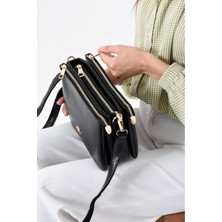 Çanta Trend Çok Bölmeli Uzun Askılı Yumuşak Deri Çok Kullanışlı Çapraz ve Omuz Çantası