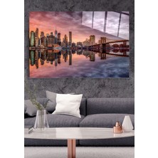 Marsilyan New York Cam Tablo, Dekoratif Cam Tablo