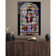 Vitray Anarşi Cam Tablo