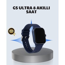 Toptan Bulurum Akıllı Saat 360 mAh Çoklu Spor Modlu Lacivert Siyah Kordon