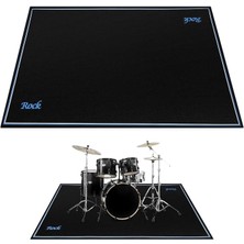 Halı, Elektrikli Davul Mat, Caz Davul Kitleri Için Ses Geçirmez Halı, 47 x 63, Davul Aksesuarları