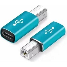 Lua USB Type C To USB B Yazıcı Çevirici Type C Printer Adaptör