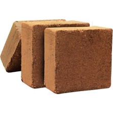 Çiçekçilik 60-65 Lt Sıkıştırılmış Hindistan Cevizi Torfu - 4-5 kg Blok Ithal Organik Cocopeat Kokopit