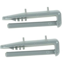 Marka Bulaşık Makinesi Için Arka Raylı Kapak, Klips (2 Adet)