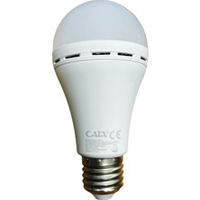 9W/6400K Şarjlı LED Ampul Cata