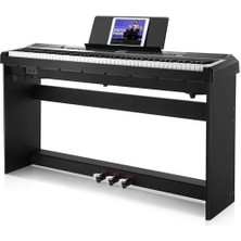 Dep-20 Dijital Piyano Set (Siyah)