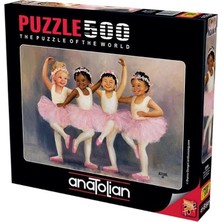 Puzzle - Minik Balerinler / 500 Parça, #3598