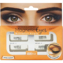 Kozmetik Magnetic Eyes Mıknatıslı Kirpik Extra Yoğun, Siyah