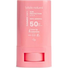 Natural 50 Spf Ton Eşitleyici ve Cilt Aydınlatıcı Pembe Yüksek Korumalı Güneş Stick 16 G