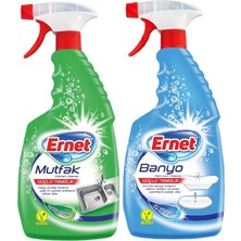 Süper Likit Promosyon Mutfak + Banyo Temizliği (1+1) 750 ml Sprey'li