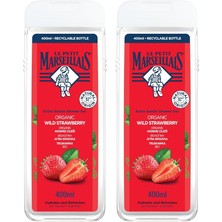 Petit Marseillais Lpm Duş Jeli Akdeniz Çileği 400 ml 1+1 Set