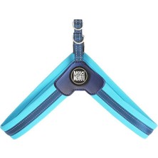 Max & Molly Q-Fit Matrix Köpek Göğüs Tasması Large Sky Blue 50-56 cm