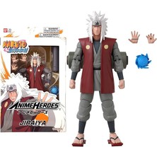 16 cm Jiraiya Poz Verilebilir Figür, Anime Heroes Naruto Serisi