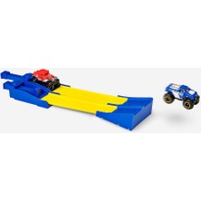 Empressco Mavi Renkli Araba Fırlatma Seti, Eğlenceli ve Hızlı Oyun Keyfi