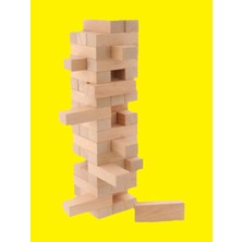 Empressco Eğitici Tahta Blok Seti, Zeka Geliştirici, 54 Parça, Kahverengi