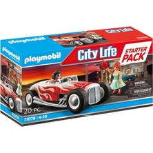 71078 City Life Hot Rod Başlangıç Paketi, Eğlenceli Yaratıcı Rol Yapma Oyunu, 4 Yaş ve Üzeri Çocuklar Için Uygun Oyun Seti