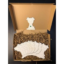 Empressco Ahşap Boyama Seti – 10 Zürafa Figürü, Toplu Sanat Etkinliği Için Renkli Koleksiyon