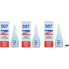 Süper Yapıştırıcı 17GR 3 Adet Set