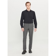 Altınyıldız Classics Standart Bel Normal Paça Slim Fit Siyah Erkek Pantolon ACE001261456_SYH