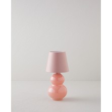 English Home Sweet Abajur 23 cm Pembe