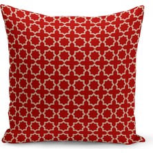 Empressco Yılbaşı Temalı Çift Taraflı Dijital Baskılı Kırlent Kılıfı, Çok Renkli