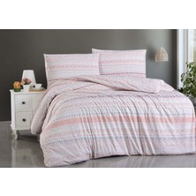 Cotton Collection Ranforce Çift Kişilik Nevresim Seti Havana