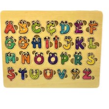 Empressco Çocuklar Için Renkli Ahşap Türkçe Harfler Puzzle Seti