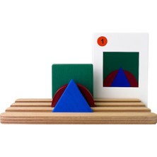 Empressco Renkli Ahşap Tangram Zeka ve Eğitici Oyuncak, Geometrik Şekillerle Eğlenceli Öğrenme