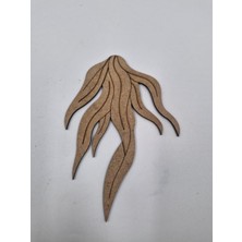 Empressco 5 Adet Deniz Yosunu Ahşap Boyama Seti, Okul ve Diy Etkinlikleri Için, 15X10 cm