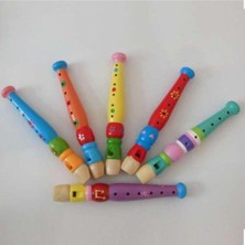 Empressco Beyaz Ahşap Flüt, Doğal Ahşap Ses ve Şıklık Sunar, Müzik Keyfinizi Tamamlar