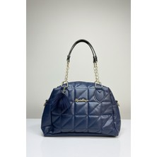 Random Shopping Ponpon Detaylı Kapitone Omuz Çantası