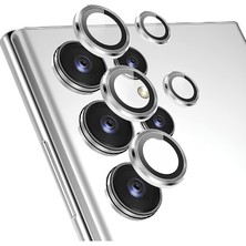 Ennar Samsung Galaxy S24 Ultra Metal Çerçeveli Kamera Koruma Lensi