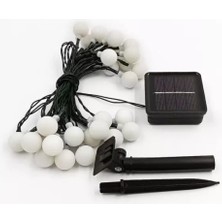 Defne Toprak Solar 5m 28 LED Top Rgb Siyah Kablolu