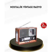 Zero Land Lvsqvr Nostaljik Radyo – Şık Dekoratif Tasarım ve Güvenli 2 Yıl Gar