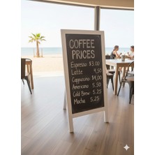 Veo Store Tek Ayaklı Menü Panosu / Yazı Tahtası