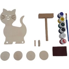 Empressco Ahşap Kedi Oyun ve Eğitim Seti, Eğlenceli ve Öğretici Tasarım